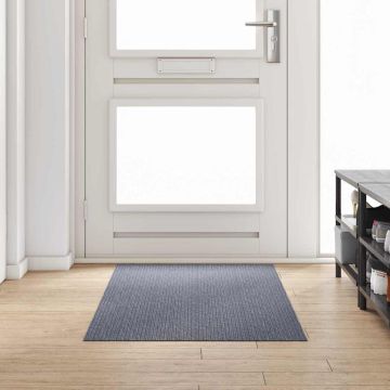 Runner in Moquette Grigio chiaro 100 x 300 cm Tessuto