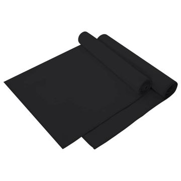 Asciugamani Sportivi 2 pz Nero 140 x 70 cm