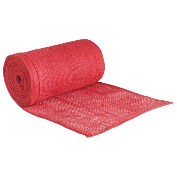Rotolo di Juta 25 x 10000 cm Rosso