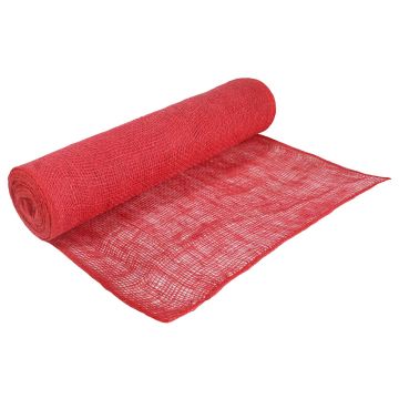 Rotolo di Juta 50 x 10000 cm Rosso