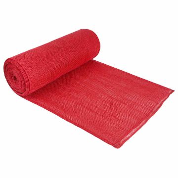 Rotolo di Juta 100 x 10000 cm Rosso
