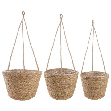 3 pz Naturale Ø26 x 19 cm 100% Erba marina
