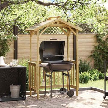Casetta per barbecue 133,5 x 63 x 200 cm