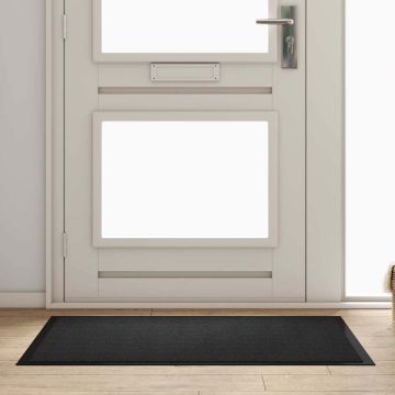 Tappetino Antracite 80 x 120 x 1.2 cm Tessuto Teddy