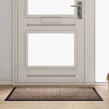 Tappetino Beige 80 x 120 x 1.2 cm Tessuto Teddy
