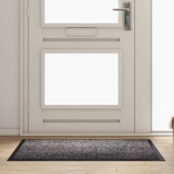 Tappetino Grigio Chiaro 80 x 120 x 1.2 cm Tessuto Teddy