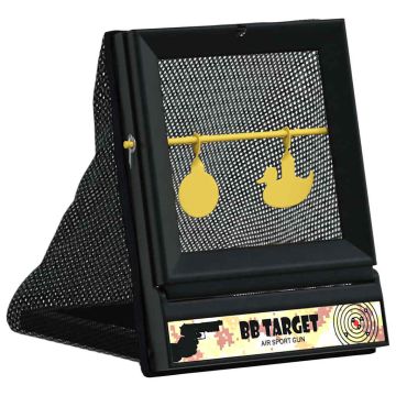 Bersaglio Airsoft Nero 19 x 26 x 25 cm Plastica