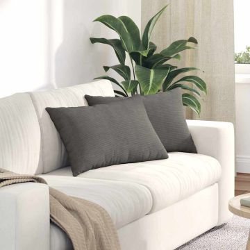 Cuscini da Divano 2 pcs Grigio chiaro 60 x 40 cm