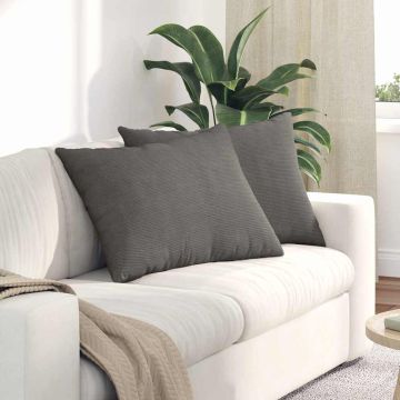 Cuscini da Divano 2 pcs Grigio chiaro 70 x 50 cm