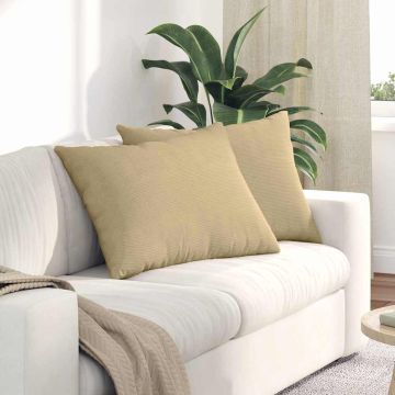 Cuscini da Divano 2 pcs Grigio Verde 70 x 50 cm