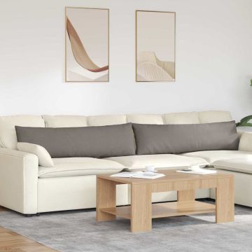 Cuscini da Divano 2 pz Tessuto Talpa 145 x 40 cm