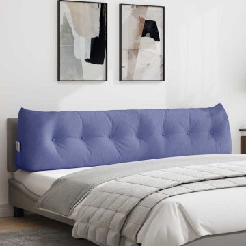 Cuscino per Schiena Blu jeans 200 x 24 x 50 cm Tessuto