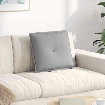 Cuscino per Schiena Grigio Nuvola 50 x 19 x 45 cm Tessuto