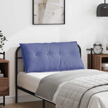 Cuscino per Schiena Blu jeans 100 x 19 x 50 cm Tessuto
