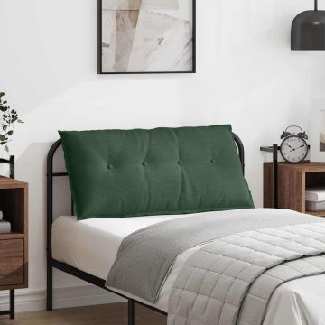 Cuscino per Schiena Verde Giungla 100 x 50 cm Tessuto in Cords