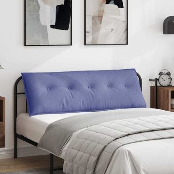 Cuscino per Schiena Blu jeans 140 x 19 x 50 cm Tessuto