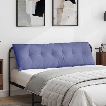 Cuscino per Schiena Blu jeans 160 x 19 x 50 cm Tessuto