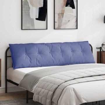 Cuscino per Schiena Blu jeans 180 x 19 x 50 cm Tessuto