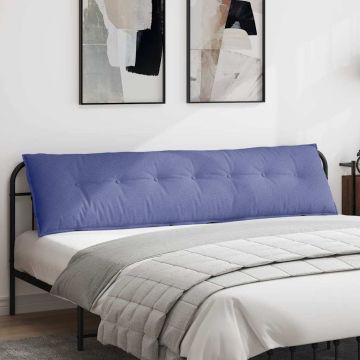 Cuscino per Schiena Blu jeans 200 x 19 x 50 cm Tessuto