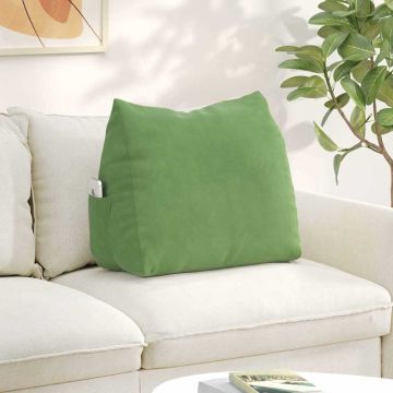 Cuscino per Schiena Verde chiaro 60 x 20 x 50 cm