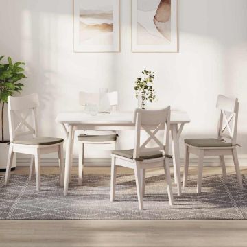 Cuscini per Seduta 4 pz Tessuto in Microfibra Talpa