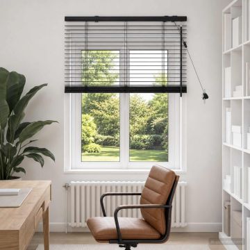 Tenda Veneziana Nero 95 x 130 cm 35 mm