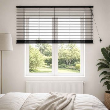 Tenda Veneziana Nero 155 x 130 cm 35 mm