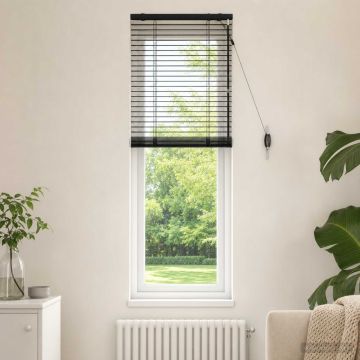 Tenda Veneziana Nero 65 x 160 cm 35 mm