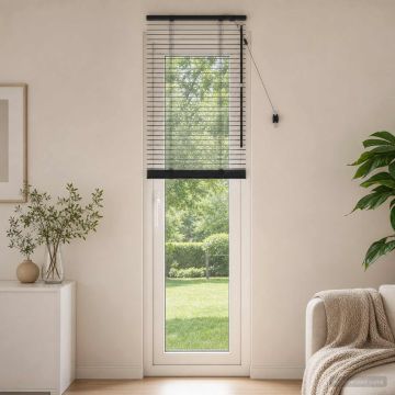 Tenda Veneziana Nero 55 x 250 cm 35 mm