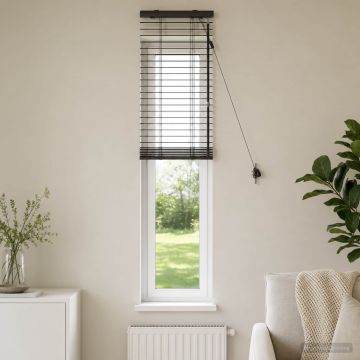Tenda Veneziana Marrone Scuro 45 x 160 cm 35 mm