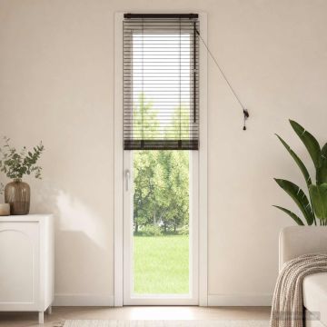 Tenda Veneziana Marrone Scuro 40 x 250 cm 35 mm