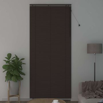 Tenda Veneziana Marrone Scuro 110 x 250 cm 35 mm