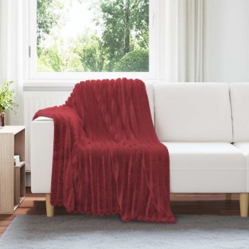 Coperta Rosso Bordeaux 150 x 130 cm 0.51 kg Panno