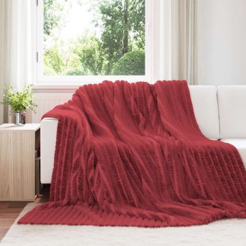 Coperta Rosso Bordeaux 270 x 240 cm 1.66 kg Panno