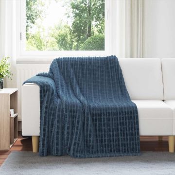 Coperta Blu navy 200 x 150 cm 0.75 kg Panno
