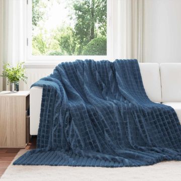 Coperta Blu navy 240 x 220 cm 1.37 kg Panno