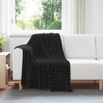 Coperta Nero 150 x 130 cm 0.5 kg Panno