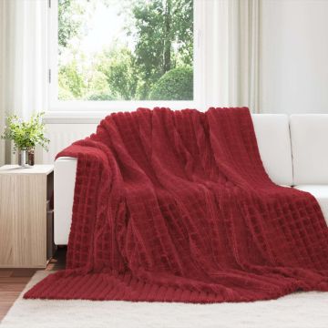 Coperta Rosso Bordeaux 270 x 240 cm 1.69 kg Panno
