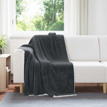 Coperta Grigio Scuro 130 x 150 cm 1 kg Panno
