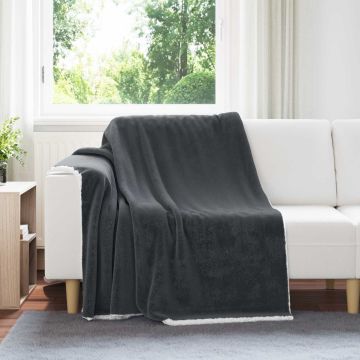 Coperta Grigio Scuro 150 x 200 cm 1.64 kg Panno