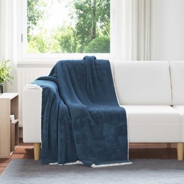 Coperta Blu navy 130 x 150 cm 1 kg Panno