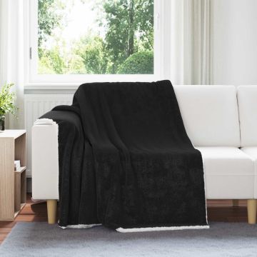 Coperta Nero 150 x 200 cm 1.64 kg Panno