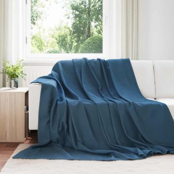 Coperta Blu navy 270 x 240 cm 0.91 kg Panno