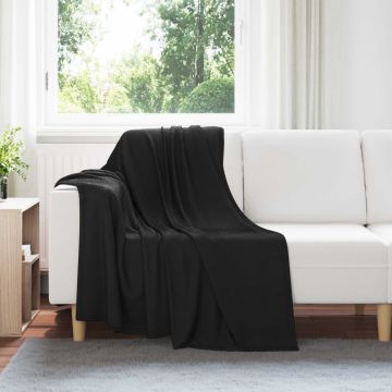 Coperta Nero 170 x 130 cm 0.33 kg Panno