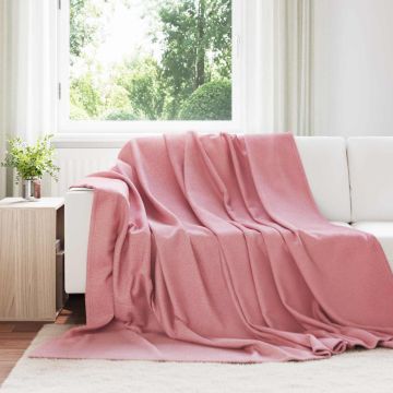 Coperte da Pile 6 pz Rosa 270 x 240 cm 5.44 kg Panno
