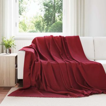 Coperte da Pile 24 pz Rosso Bordeaux 270 x 240 cm 21.67 kg