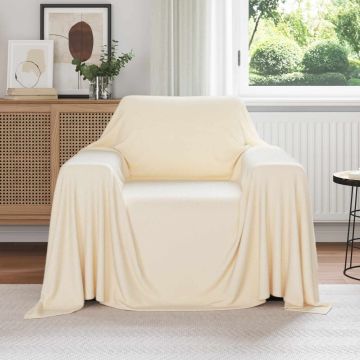 Coperta Crema 210 x 140 cm 0.41 kg Panno