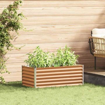 Letto rialzato da giardino Marrone Chiaro 98 x 50 x 36 cm