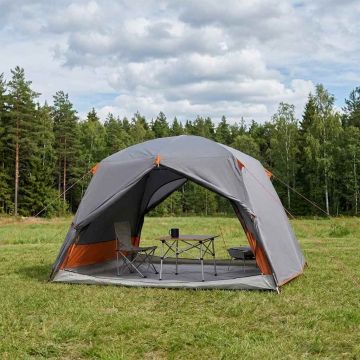 Tenda da backpacking 2 persona Grigio e arancione