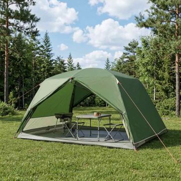 Tenda da backpacking 4 persona Verde